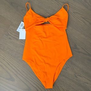 Orange punch Noé body suit. Xs.